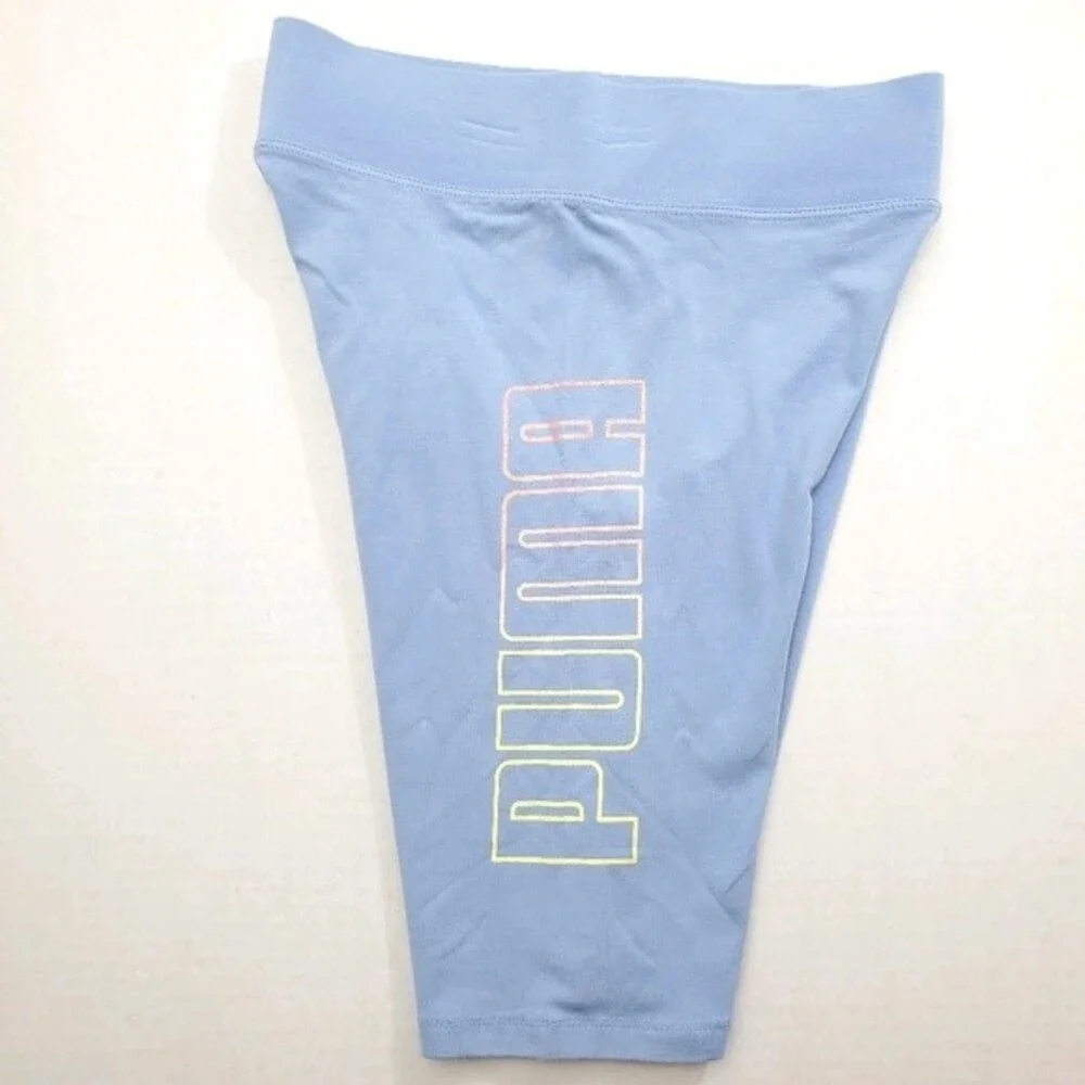 Puma Biker Shorts Powder Blue jr XL